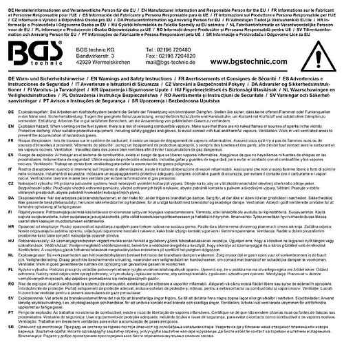 Bgs Pince 8012