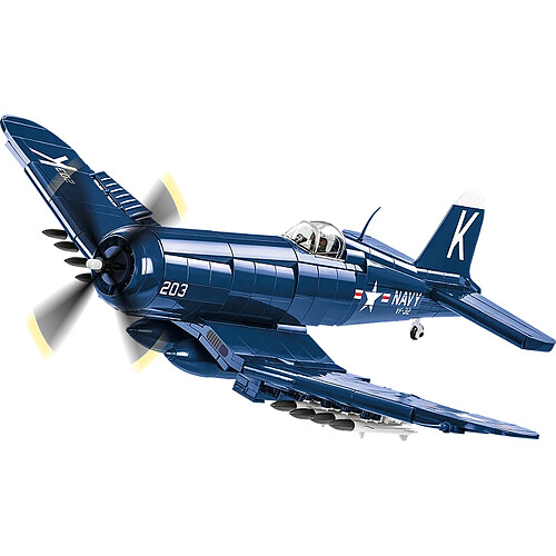 Cobi avion F4U-4 Corsair - Noir bleu