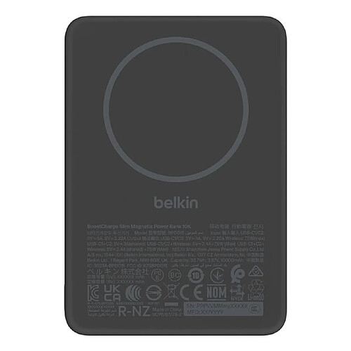 Belkin Chargeur téléphone BOOSTCHARGE – Noir
