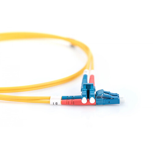 Digitus Câble réseau fibre OS2 - Bleu