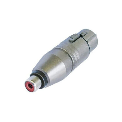 Neutrik adaptateur YUV/RCA - Argent