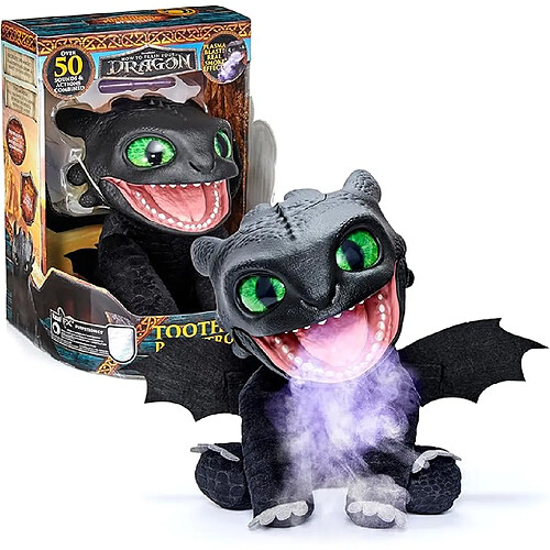 Wow! Stuff Puppetronic HTTYD Toothless - Multicolore