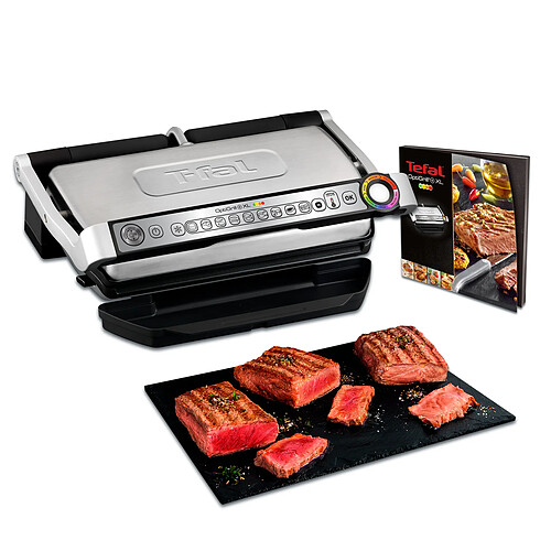 Tefal Optigrill XL GC722D16 - Inox noir