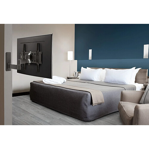 Vogel's support mural TV articulé - Noir