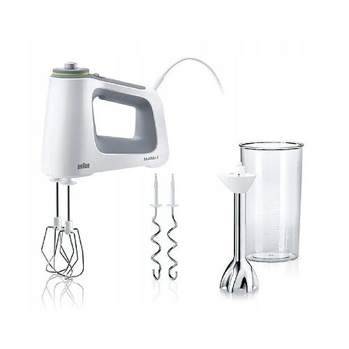 Braun HM 5107 WH - Blanc et gris