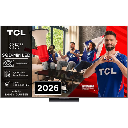 TV LED Tcl SQD-Mini LED 85C89L 215 cm 2026