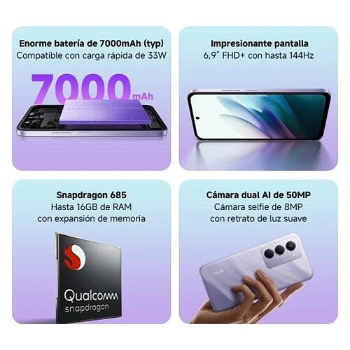 Xiaomi Redmi 15 4G 8Go/256Go - Noir