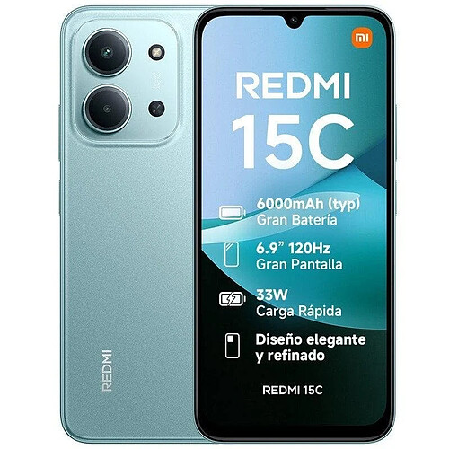 Xiaomi Redmi 15C 4Go/256Go - Vert