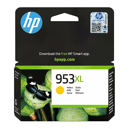 Hp Cartouche d’encre 953XL – Jaune