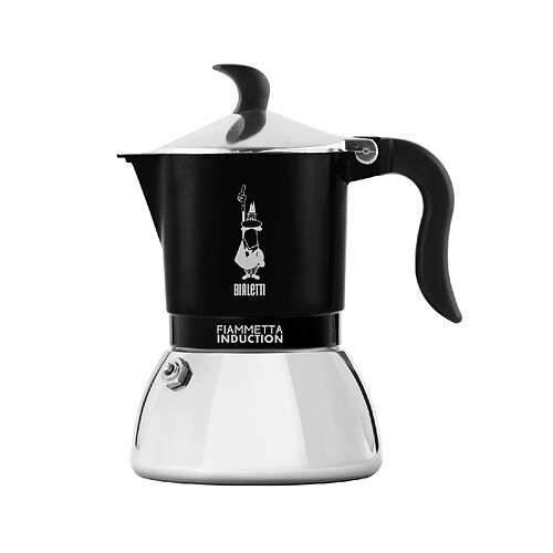 Bialetti Fiammetta 2 tasses noir