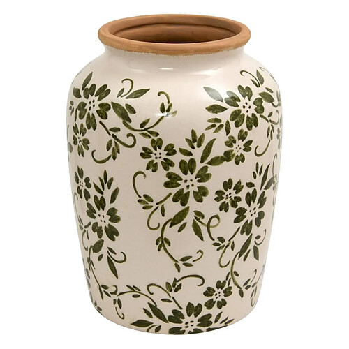 Atmosphera Vase Lisière en Dolomite Japo 19cm Vert Clair