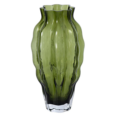 Paris Prix Vase Design en Verre Pod 24cm Vert