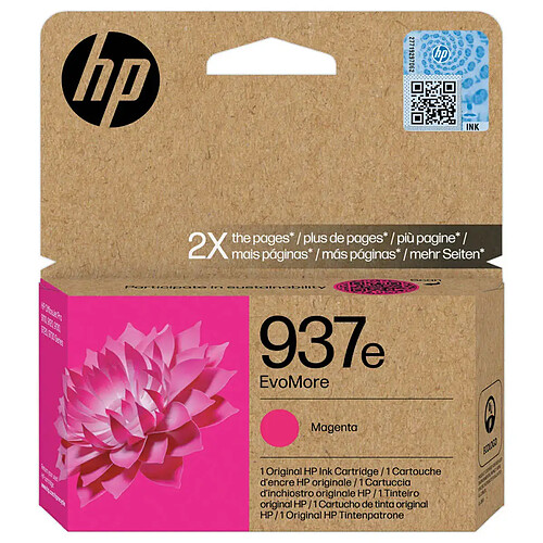 Hp Cartouche encre 937e magenta