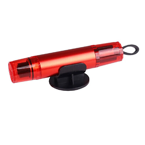 INF Bris de vitre de voiture avec coupe-ceinture - Outil d'évacuation d'urgence Red