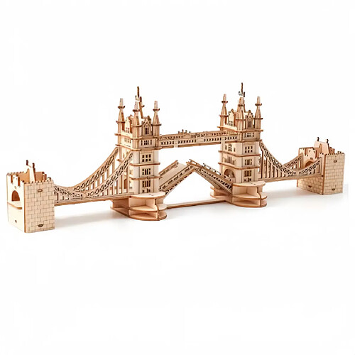 ByteLike Puzzle 3D Pont en Bois