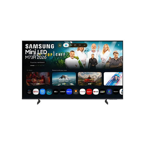 Samsung TU55M73HAU - TV 55" Mini LED 4K UHD Smart Tizen - Gaming Hub