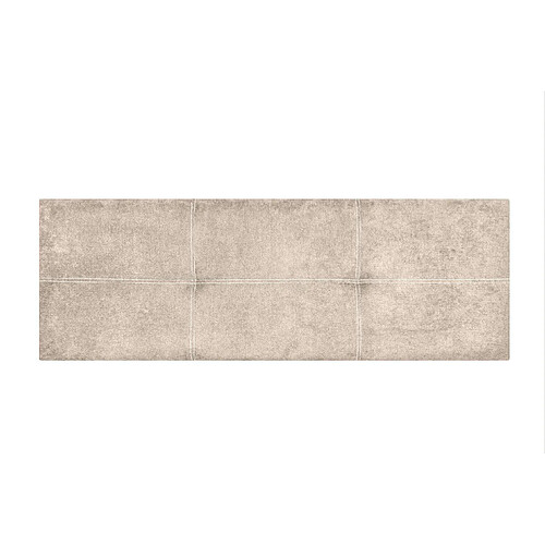 Matris Tête De Lit Dalia En Tissu Nid Beige 90