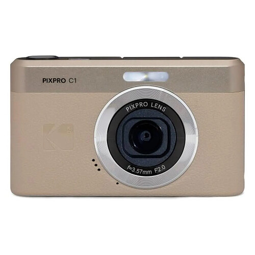 Kodak Pixpro C1 Appareil Photo Numérique Compact - Beige