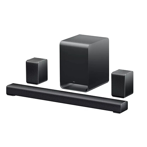 Barre de son 5.1 630w bluetooth noir - S65K - TCL