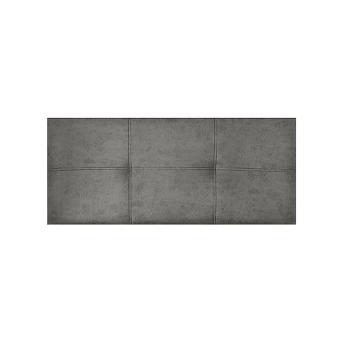 Matris Tete De Lit Dalia Tissu Magnolia Gris 100