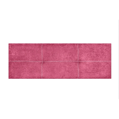 Matris Tête De Lit Dalia En Tissu Nid Rose 90
