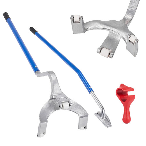 VEVOR XJC-008 - Bleu - 571-622 mm - 3 outils - Acier et nylon