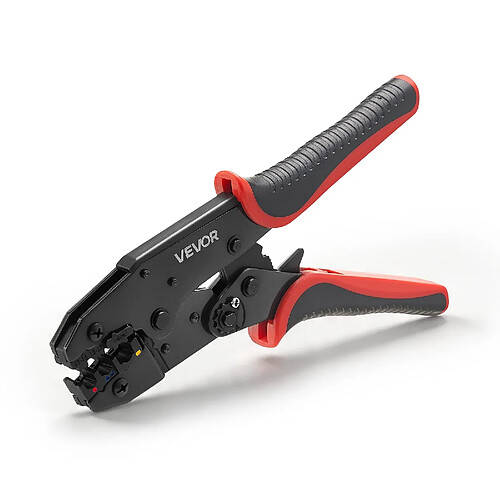 VEVOR HS-30J - 0,5 à 6 mm² - 22-10 AWG - Acier 45# - Poignée antidérapante