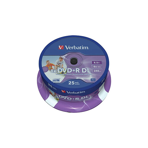 Verbatim DVD vierge 43667 - 25 unités