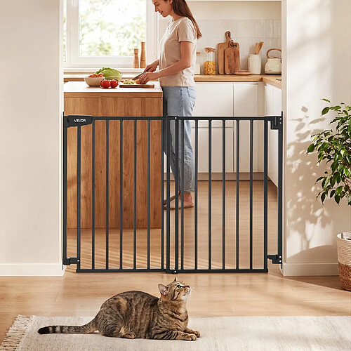 VEVOR BG-07 (H92W72-108.5) - Noir - Largeur réglable 720-1085 mm - Hauteur 920 mm
