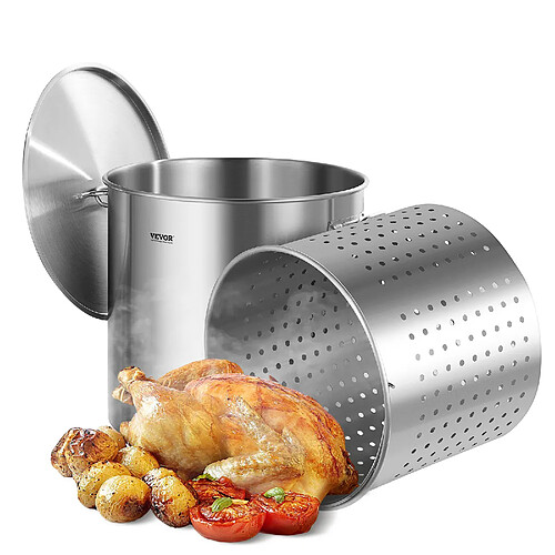 VEVOR SP100QT505006S - Argent / 94,6 L