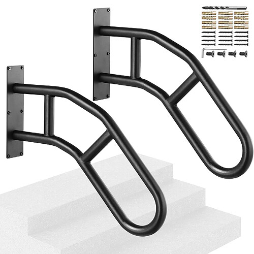 VEVOR HR-03-29-2 - Noir - 29" / 737 mm - Capacité 240 kg - 2 pièces