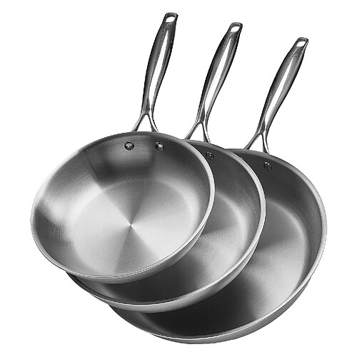 VEVOR CS009-3 - Argent - 24/28/32 cm