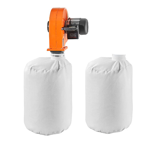 VEVOR DC100M - 79,5 L - 1 HP - 560 CFM - Filtration 2,5 microns