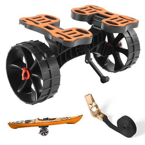 VEVOR JH-P001 - Noir/Orange - 136 kg - Pliable