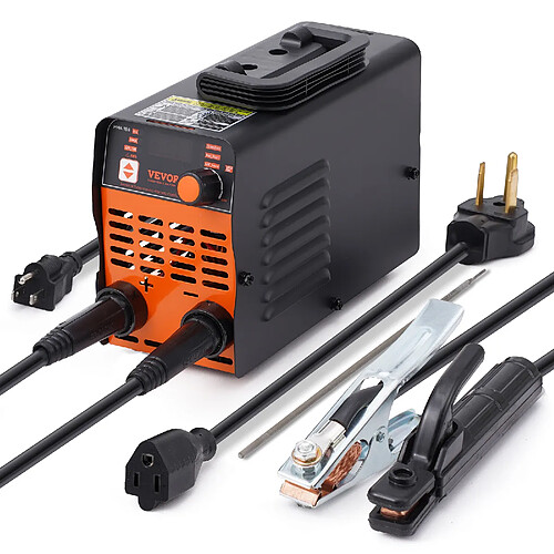 VEVOR MMA-160-NA - 160 A - Portable 220 V - Écran LED - VRD - Lift TIG