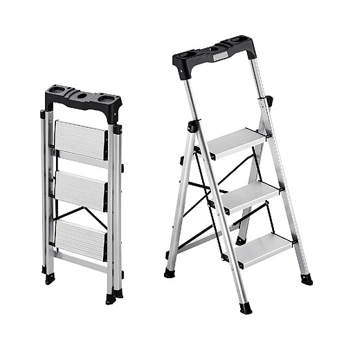 VEVOR AP-2413TA - Argenté / 150 kg / 3 marches