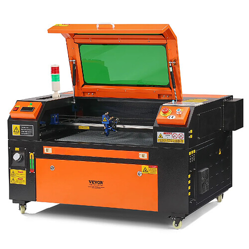 VEVOR KH6040 - Graveur Laser CO2 60 W - 400 x 600 mm - 0-500 mm/s