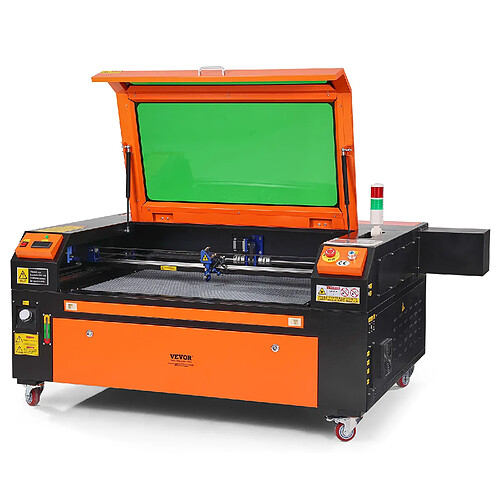 VEVOR KH9060 - Graveur Laser CO2 100 W - Zone 600 x 900 mm - Vitesse 0-500 mm/s - Assistance air - Compatible LightBurn/CorelDRAW/AutoCAD
