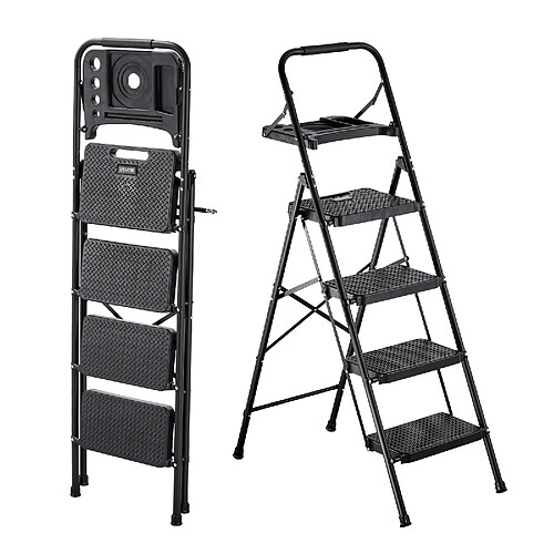 VEVOR CQX904 - Noir / 272 kg / 4 marches