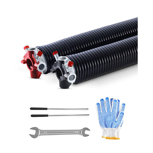 VEVOR 250-2-35 - Ø6,35xØ50,8x889 mm - Noir - Paire 1 gauche/1 droite - 16000 cycles