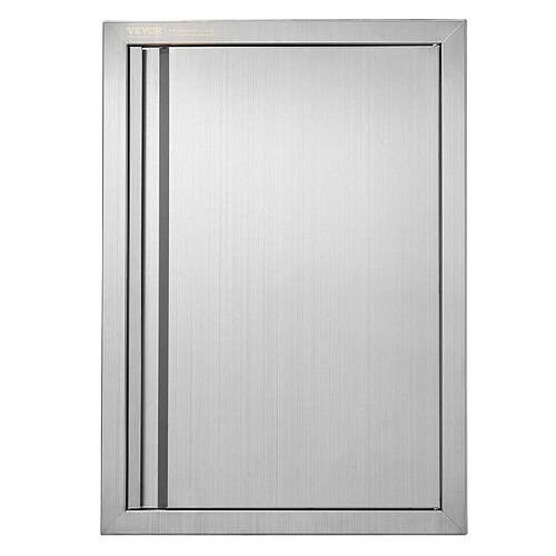 VEVOR Porte d’accès 432x610 mm - Gris inox