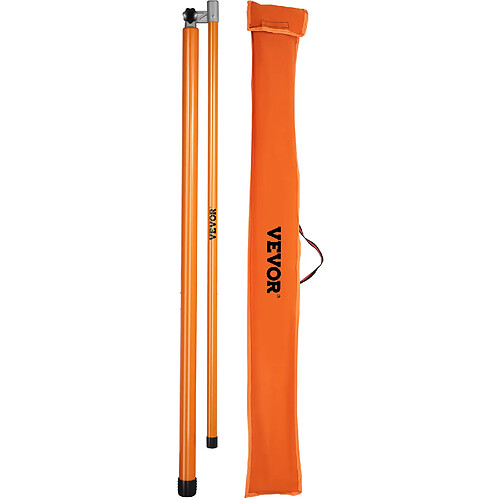 VEVOR GDSSCLGBD15FTKQS0V0 - 15 pieds (140–457 cm) - Fibre de verre - Sac de transport