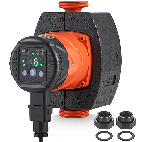 VEVOR LPS25-4BP-180 - pompe de circulation d’eau chaude 50 L/min 4 m 22W 220V