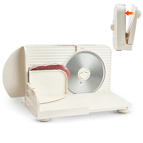 VEVOR SL-5803D23B3 - Beige - 180 W - Lame 170 mm - Épaisseur 0-15 mm - Pliable