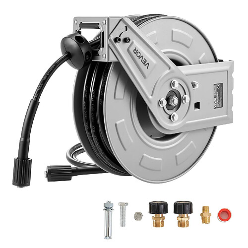 VEVOR NTG-A15B - Enrouleur automatique 19,8 m 6,4 mm