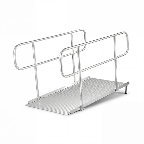VEVOR X00GFSL6D10V0 - 1806 x 830 mm - 453,6 kg - Aluminium - Mains courantes