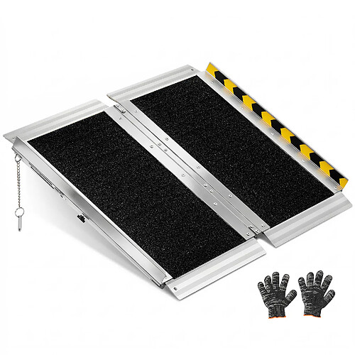 VEVOR HXZDPD24 - 610x745 mm - 362,9 kg - Aluminium antidérapant