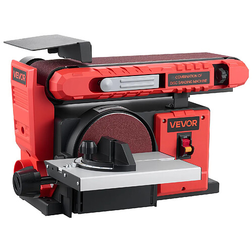 VEVOR BSH1510C - Ponceuse à bande et à disque 400 W