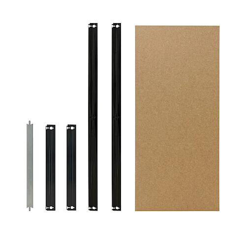 shelfplaza BLACK 90x40 cm Set de tablettes en noir