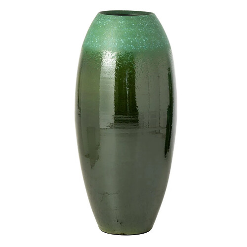 Paris Prix Vase Design en Céramique Verde 90cm Vert Foncé